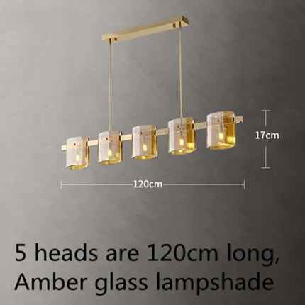 Lustre LED postmoderne en cristal pour intérieur élégant — LZ4X9J2