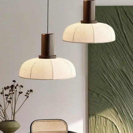 Plafonnier en tissu style wabi sabi pour ambiance japonaise — LZ4X9T1