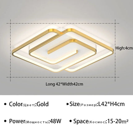 plafonnier led moderne pour décoration intérieure élégante