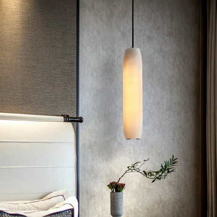 Suspension moderne en marbre naturel et laiton avec câble réglable — LZ4D9XQ