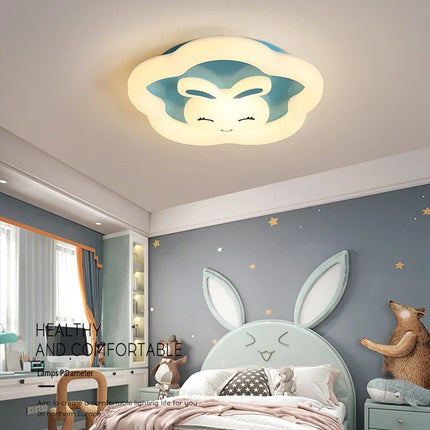 Plafonnier enfant motif lapin dessin animé créatif — LZ4P9XJ