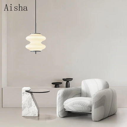 Lustre italien en verre pour éclairage intérieur élégant — LZ4P9XQ