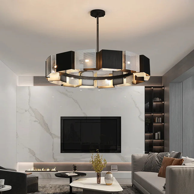 Lustre LED moderne pour décoration intérieure élégante — LZ4P9XQ