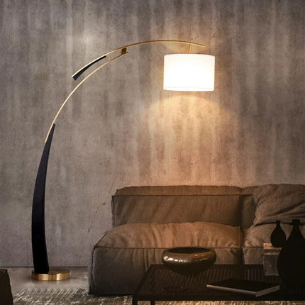 Lampadaire design minimaliste style chinois pour intérieur élégant — LZ4X9J