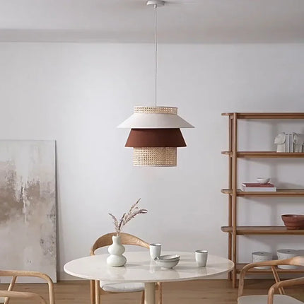 Suspension nordique artisanale en corde de chanvre pour intérieur — LZ4X9P