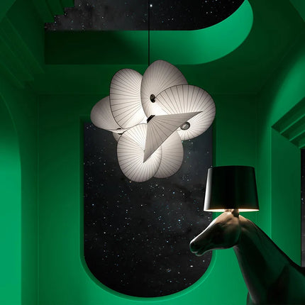 Lustre en tissu avec design réglable pour éclairage intérieur — LZ4X9M