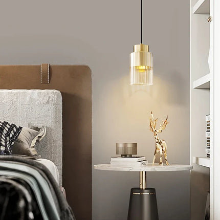 Suspension en cuivre au design moderne pour éclairage de luxe — LZ4X9P