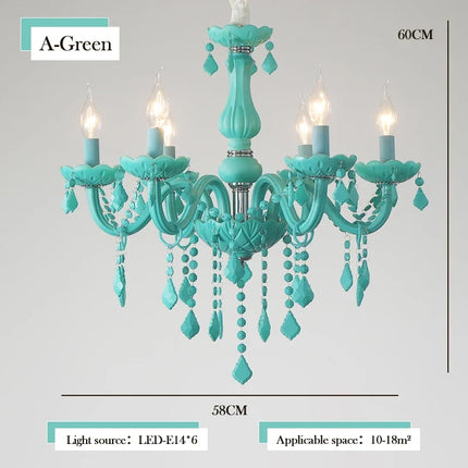 Lustre en cristal pour chambre enfant — LZ4X9P2