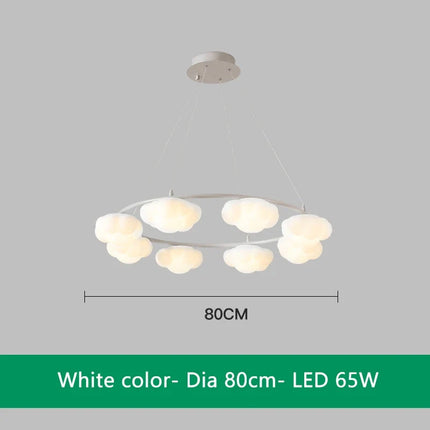 Lustre en forme de nuage avec télécommande pour enfants — LZ4D9X