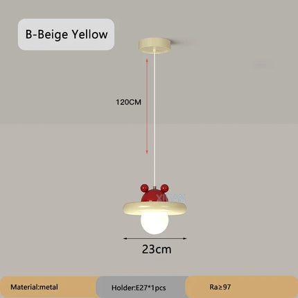 Suspension lumineuse pour chambre d'enfant fille — LZ4X9Q2