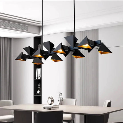 Lustre suspendu moderne LED pour éclairage intérieur salon et salle à manger — LZ4X9T2
