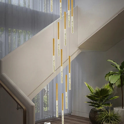 Lustre en cristal au design moderne pour éclairage intérieur minimaliste — LZ4X9Q2