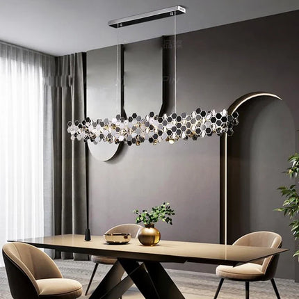 Lustre suspension minimaliste haut de gamme pour salle à manger — LZ4X9P
