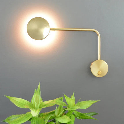Applique murale LED moderne avec interrupteur rotatif pour décoration — LZ4X9P2