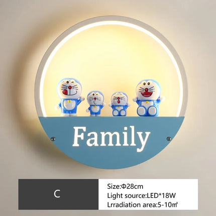Applique murale LED pour ambiance chaleureuse et créative — LZ4X9T2