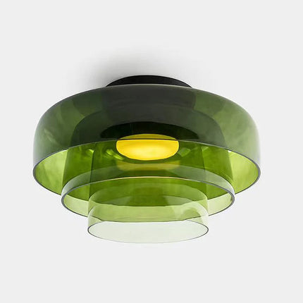 Plafonnier LED design nordique en verre bol simple — LZ4X9J2