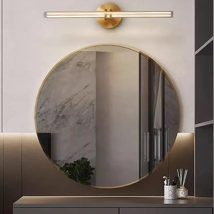 applique murale en cristal et cuivre pour décoration moderne