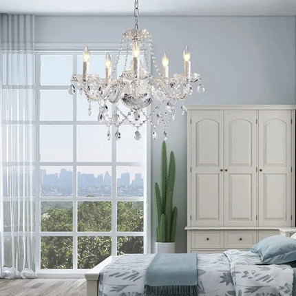Lustre en cristal moderne pour décoration élégante et lumineuse — LZ4X9P