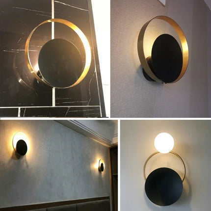 Applique murale LED nordique postmoderne en fer pour intérieur — LZ4X9Q2