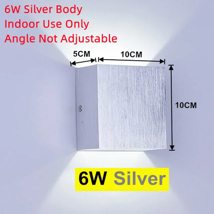 Applique murale LED étanche IP65 pour extérieur et intérieur en aluminium doré — LZ4X9T2