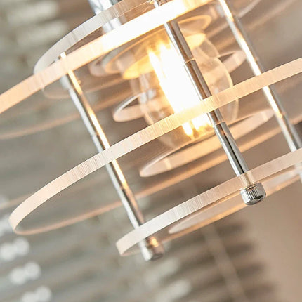 suspension à led en acrylique pour restaurants et magasins