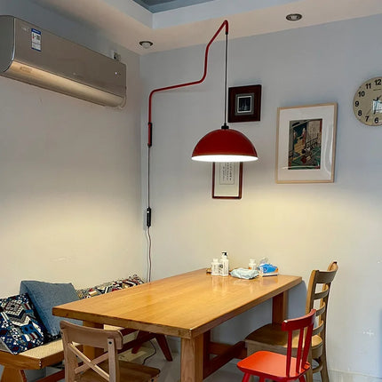Applique murale LED nordique rétractable pour intérieur élégant — LZ4X9P2