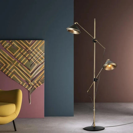 Lampadaire moderne design avec haut-parleur réglable luxe — LZ4X9P2