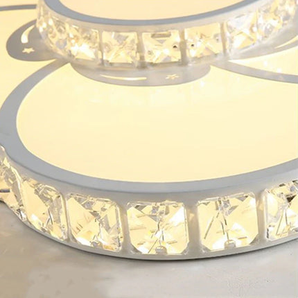 Plafonnier LED moderne pour éclairage intérieur et ambiance romantique — LZ4N7Q2T
