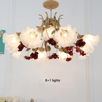 Lustre rétro créatif pour salon et restaurant vintage — LZ4X9T2