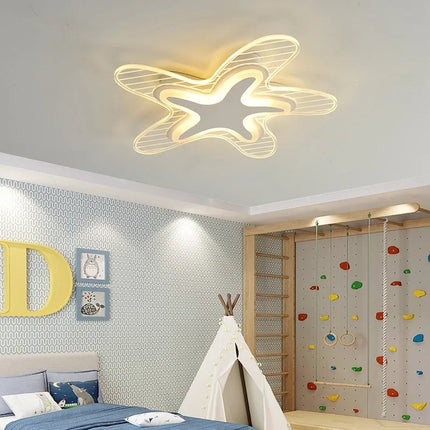 Plafonnier LED en forme d’étoile pour éclairage intérieur décoratif — LZ4X9T
