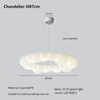 Lampe suspendue 87cm / AC110V / Trois couleurs