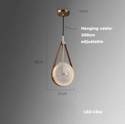Suspension Art Déco en cristal pour intérieur moderne élégant — LZ4B7Q2