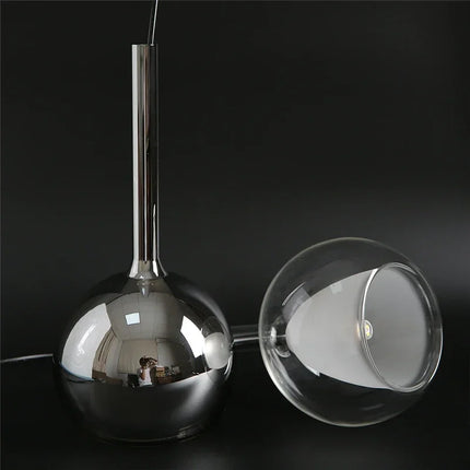 Suspension en verre au design nordique moderne pour éclairage décoratif — LZ4M9X2