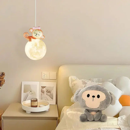 Suspension en résine décor animaux pour enfants — LZ4X9P