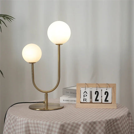 Lampadaire en verre au design nordique pour intérieur moderne — LZ4X7P