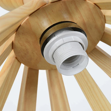 Suspension nordique en bois avec LED pour décoration intérieure 2024 — LZ4X9P2