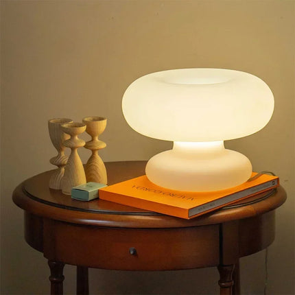 Lampe de chevet circulaire en verre au design tendance — LZ4P9XQ