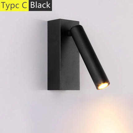 Applique murale LED rotative avec interrupteur et port USB intégré — LZ4X9Q2