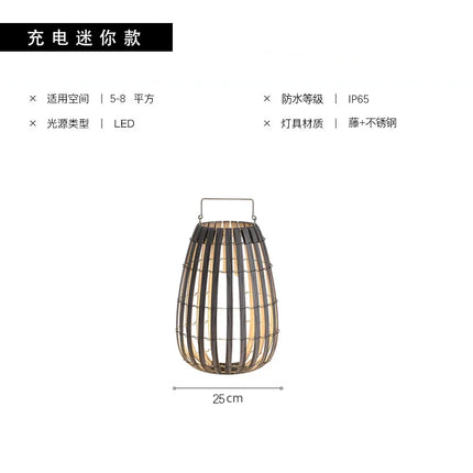 Lampadaire solaire étanche pour éclairage extérieur et jardin — LZ4T9QJ2