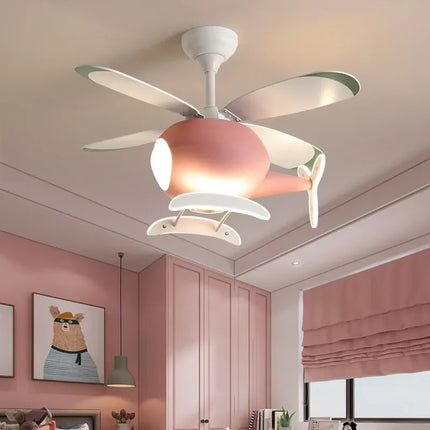 Plafonnier LED ventilateur hélicoptère pour chambre enfant — LZ4X9P