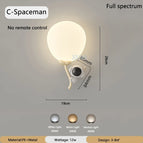 C Spaceman / Pas de télécommande / 3 Température de couleur | C.A. 220 V-240 V