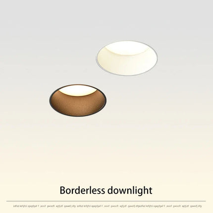 Spot LED encastrable sans bordure avec ampoules remplaçables pour intérieur — LZ4X9J