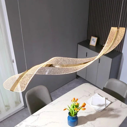 Lustre spiralé moderne pour hôtels, bars et restaurants — LZ4X9P2