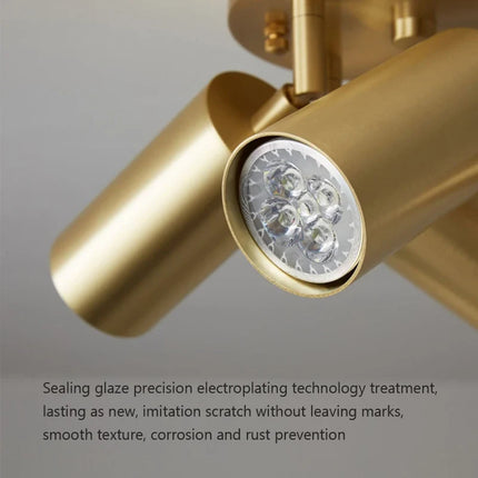 Lustre intérieur moderne avec spots LED intégrés — LZ4X9T2