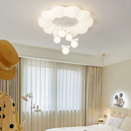 Lustre suspension LED créatif à bulles pour enfants maternelle — LZ4XJ9