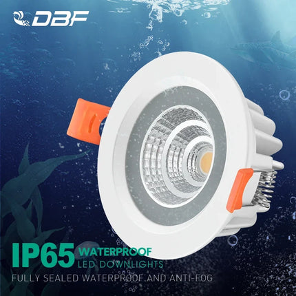 Spot LED encastré IP65 étanche anti-buée pour salle de bain et cuisine — LZ4X9T2