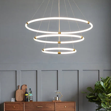 Lustre moderne lumineux pour cuisine et salle à manger — LZ4G7P9Q