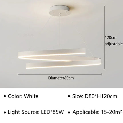 Lustre LED moderne pour décoration intérieure lumineuse — LZ4N7Q2