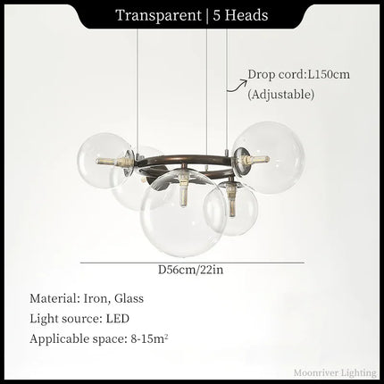 Suspension moderne au design créatif pour décoration élégante — LZ4X9P