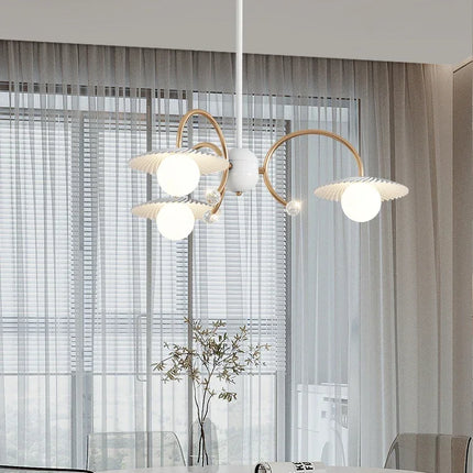 Lustre en verre artistique pour décoration intérieure créative — LZ4P9XQ